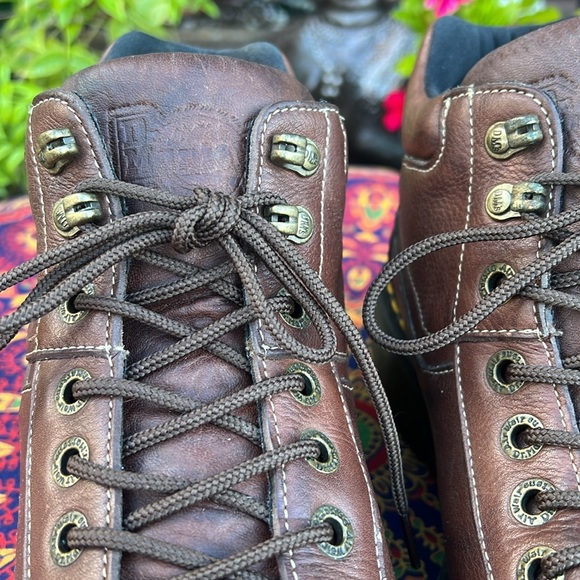 🏴 Dr. Martens MIE Chunky Vintage 7 Eye Platform Ankle Boots UK 7 - Picture 16 of 17